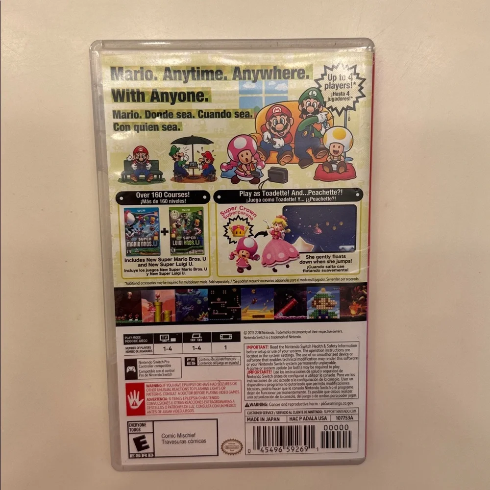 Nintendo Switch New Super Mario Bros. U Deluxe